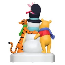 Hallmark Disney Winnie The Pooh A Happy Holiday Hug Musical Ornament -Hallmark Toys Shop Winnie the Pooh Tigger Piglet Keepsake Ornament 2999QXD6737 06
