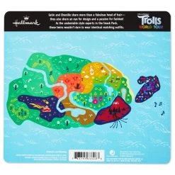 Hallmark Itty Bittys® DreamWorks Animation Trolls World Tour Satin And Chenille Plush, Set Of 2 -Hallmark Toys Shop itty bittys Trolls World Tour Satin Chenille Stuffed Animals Set 1KDD1982 04